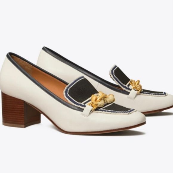 Tory Burch Shoes - TORY Burch Jessa Horsebit Bicolor Loafers Pumps